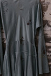 Mutedance 24 Autumn and Winter Waist Silk Dress/Pants MD-MD24FW94-blue MD24FW94